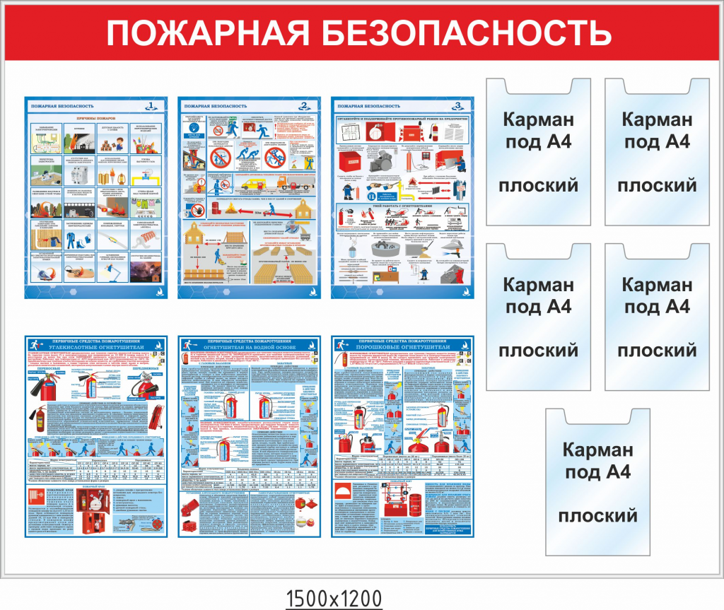 Стенды по пожарной безопасности